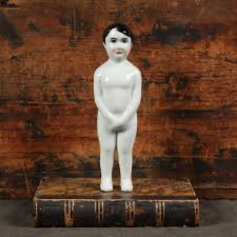 Rico Porcelain Boy Figure White