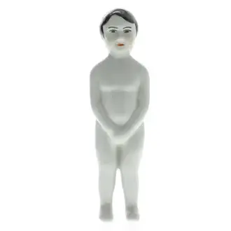 Rico Porcelain Boy Figure White Rico Porcelain Boy Figure White