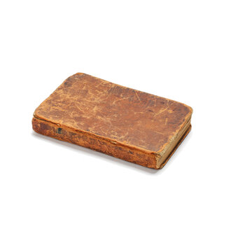 Antique French Leather Book, Pouvoir de Marie Antique French Leather Book, Pouvoir de Marie