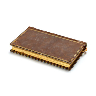 Antique Brown & Gold French Missel