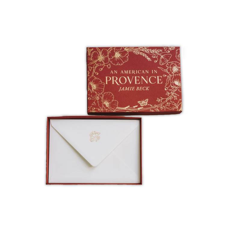 Jamie Beck An American in Provence Stationery Set by Jamie Beck