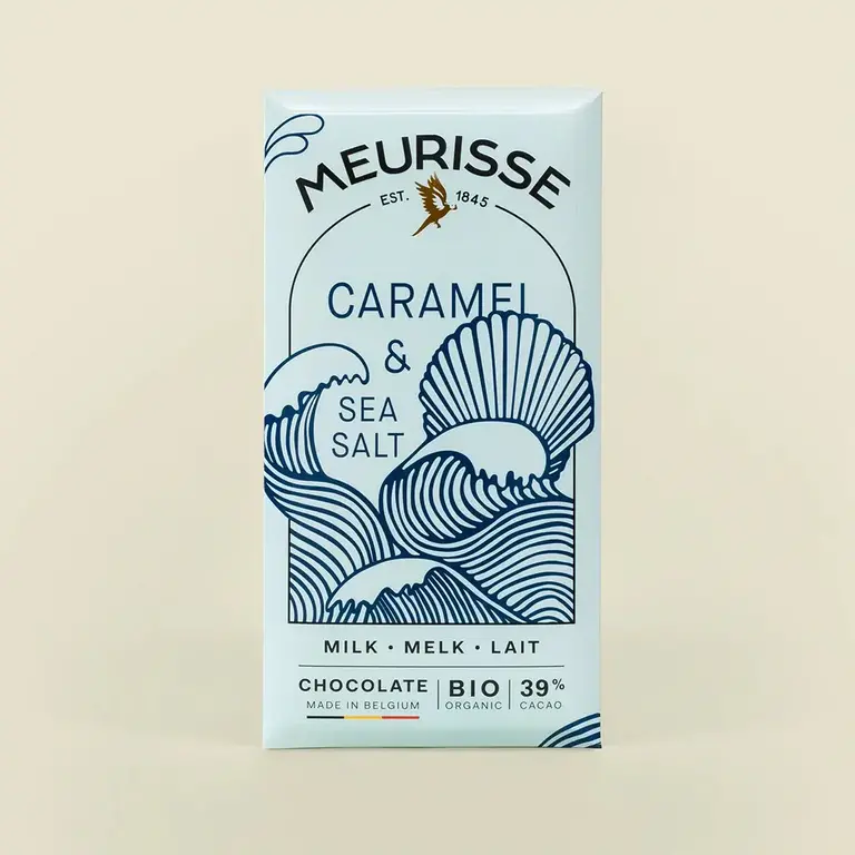 Caramel Sea Salt Milk Chocolate, 39%