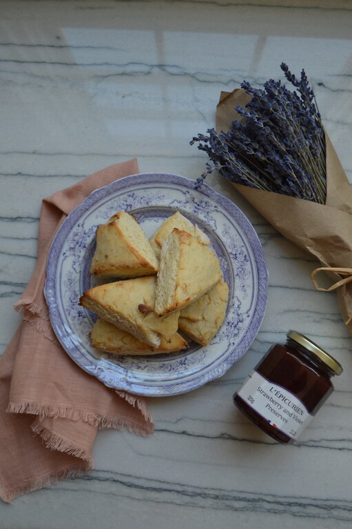 The Paris Market Lemon Lavender Scone Baking Mix