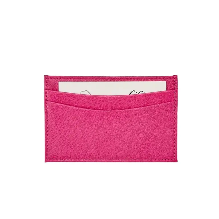Slim Design Pink Card Case