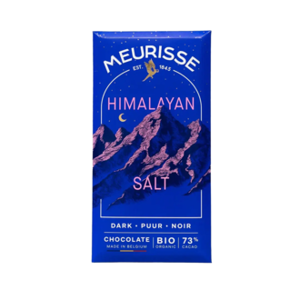 Meurisse Himalayan Salt 73% Dark Chocolate Bar