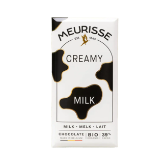 Meurisse Creamy 39% Milk Chocolate Bar Meurisse Creamy 39% Milk Chocolate Bar