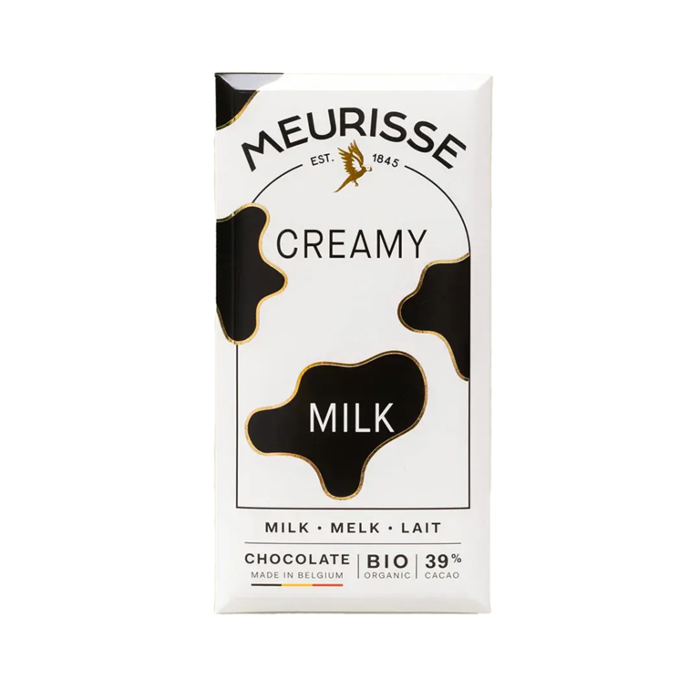 Meurisse Creamy 39% Milk Chocolate Bar