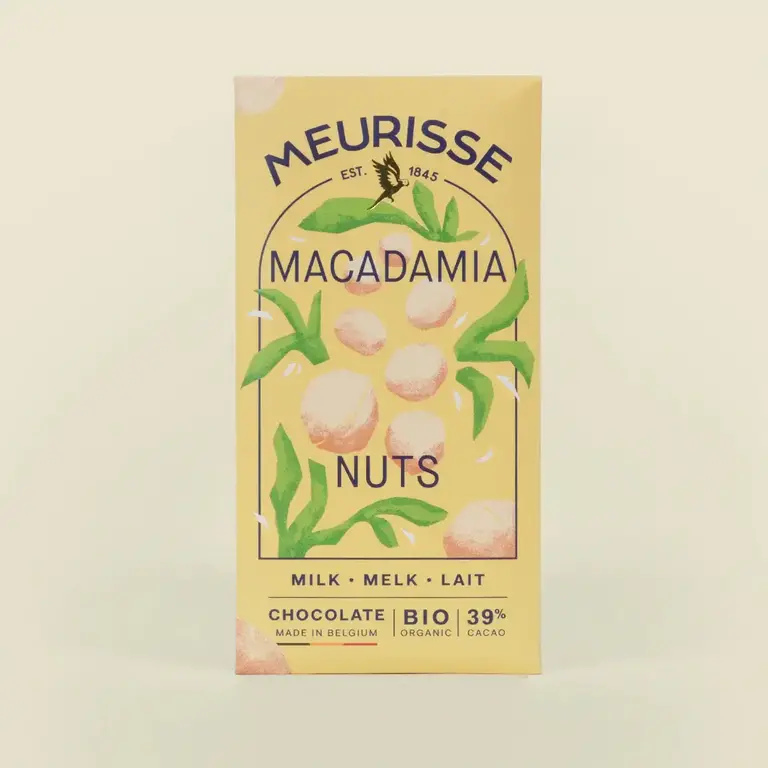Macadamia Nuts Milk Chocolate 39%