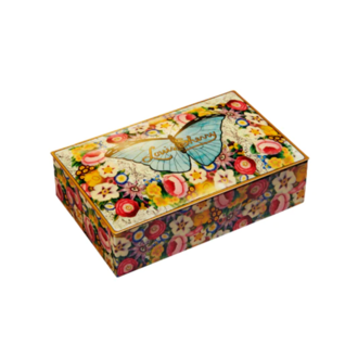 Louis Sherry Truffle Tin 12-Piece, Derian Butterfly