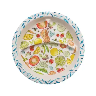 Fruits & Veg Divided Baby Plate