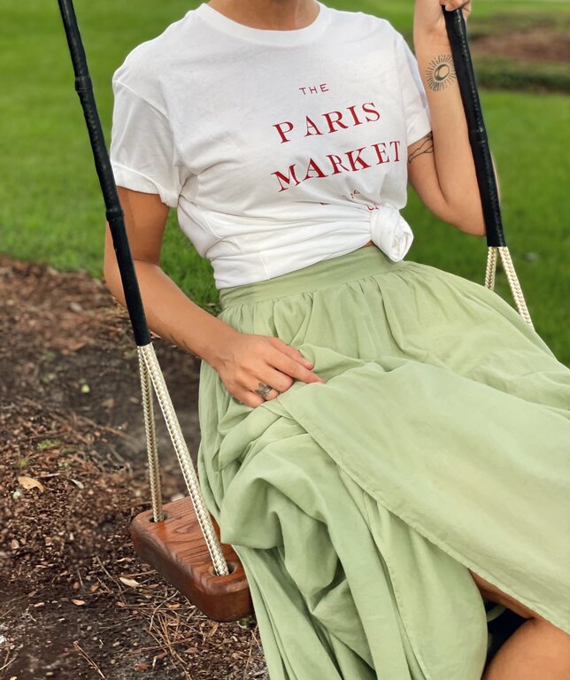 Paris Market White T-Shirt