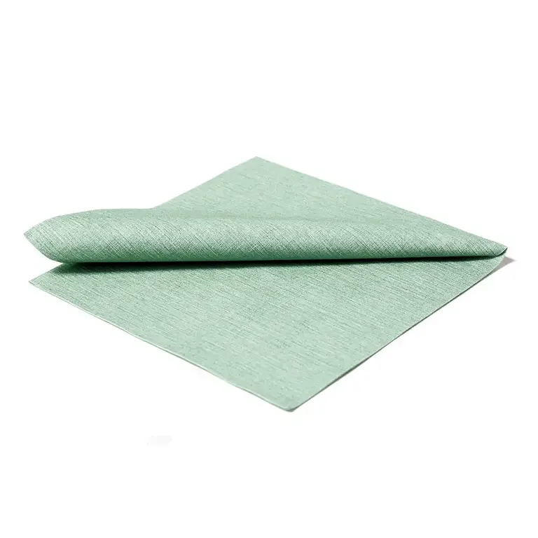 Deluxe Misty Green Cocktail Napkin