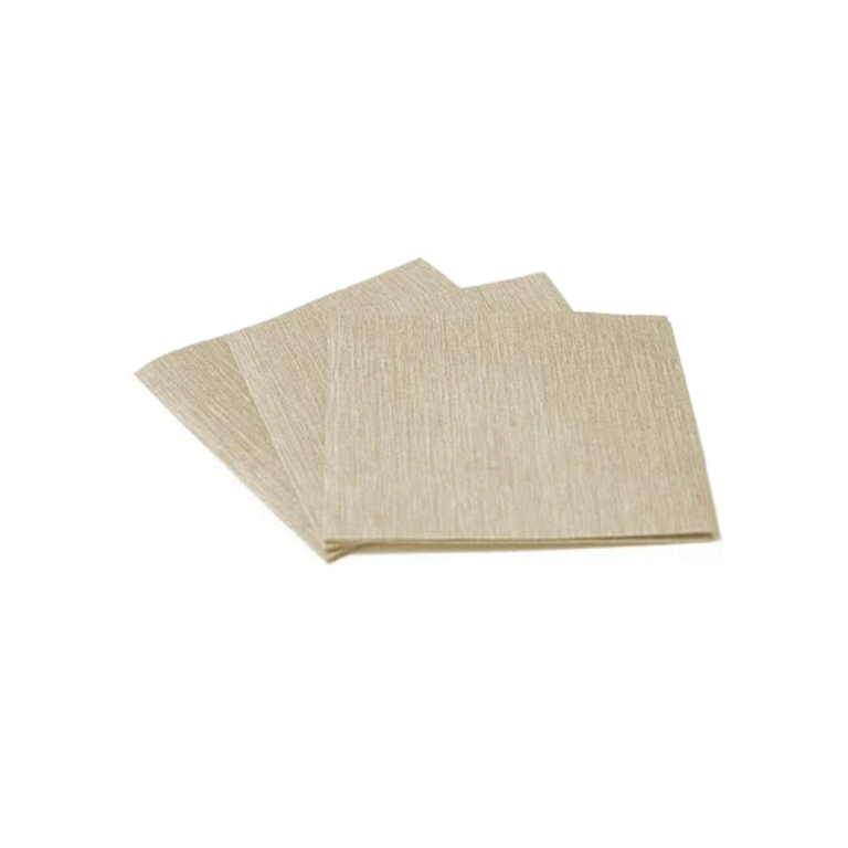 Deluxe Taupe 25pcs Dinner Napkins