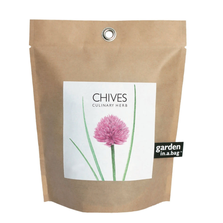 Chives Garden in a Bag
