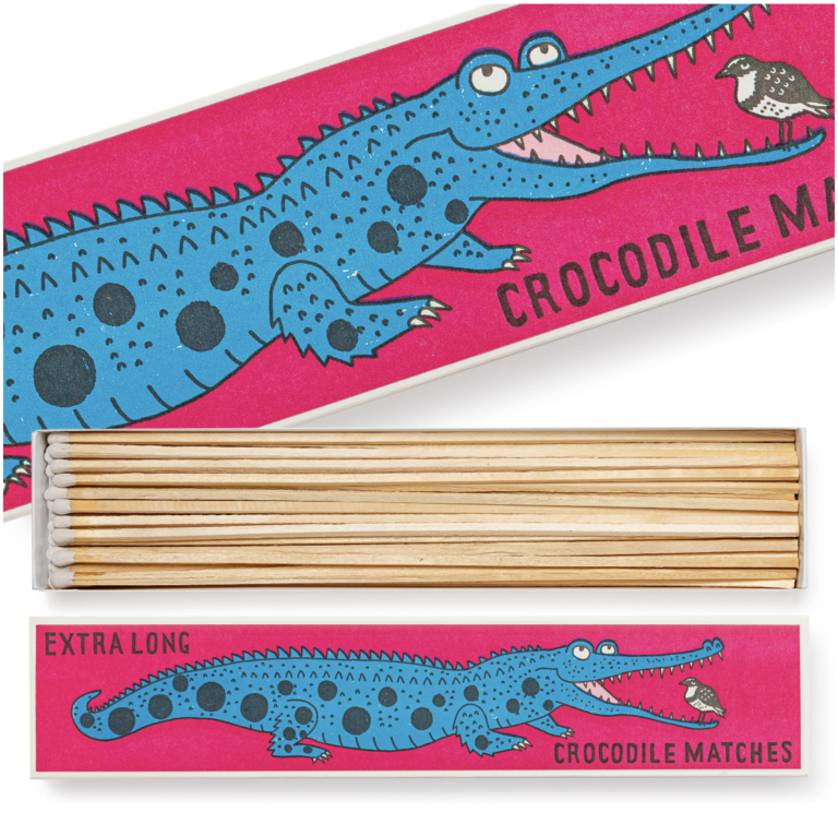 Crocodile Long Match Box