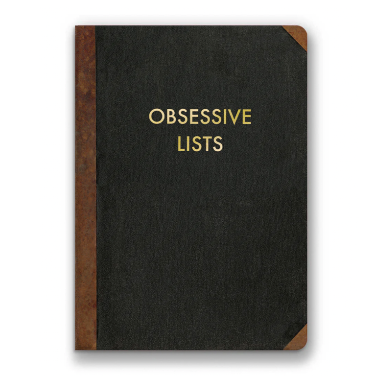 Obsessive Lists Lined Journal