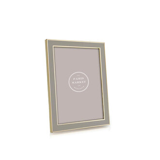Frame- 5x7 Taupe & Gold