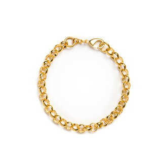 Fallen Aristocrat 14k Rolo Chain Bracelet, 7mm Fallen Aristocrat 14k Rolo Chain Bracelet, 7mm
