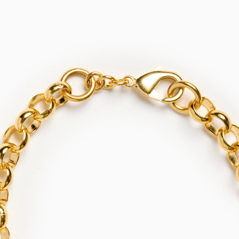 Fallen Aristocrat Rolo Bracelet, 14k