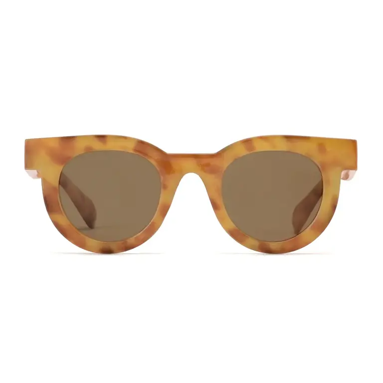 Ryan Simkhai Milo Amber Tortoise Sunglasses