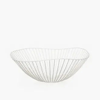 White Cesira Basket