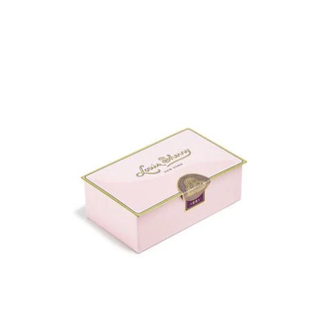 Louis Sherry Truffle Tin 2-Piece, Camellia Pink