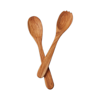 Olive Wood Serving Set Olive Wood Serving Set
