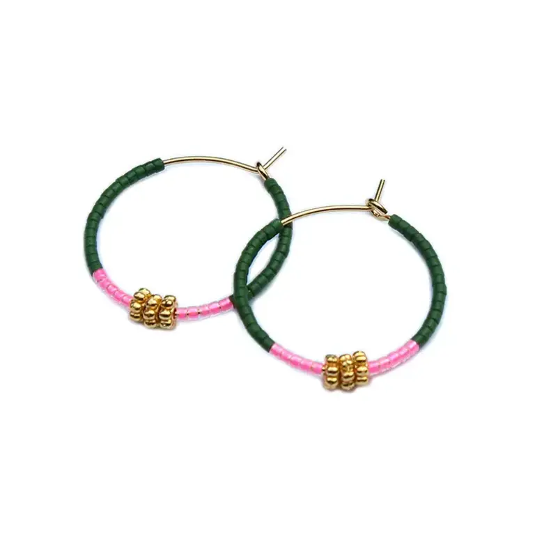 Rosette Olive SM Earrings