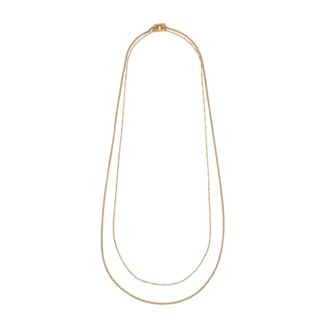 Layered Stick and Rolo Chain Necklace Layered Stick and Rolo Chain Necklace