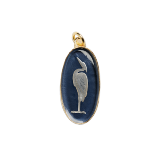 Fallen Aristocrat Ardea Heron Pendant