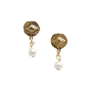 Fallen Aristocrat Evil Eye Earrings Fallen Aristocrat Evil Eye Earrings