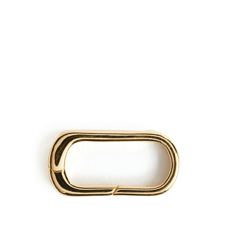 Fallen Aristocrat Charm Connector, 14k Gold Plate