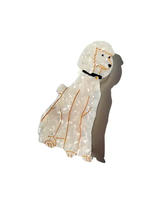 Poodle Dog Hair Clip