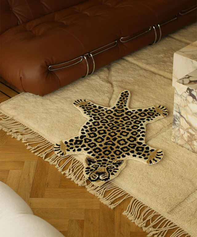 Loony Leopard Small Rug