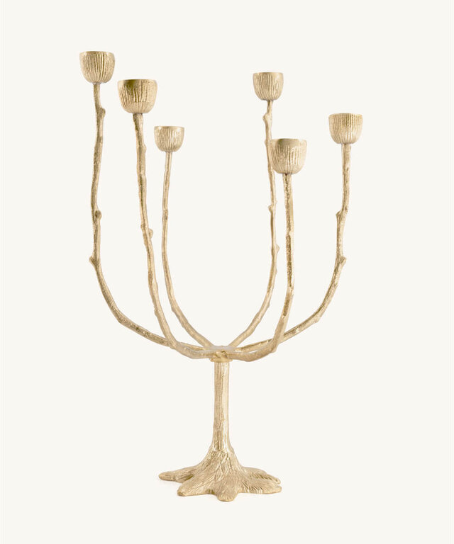 Misty 6 Arms Multi Candle Holder