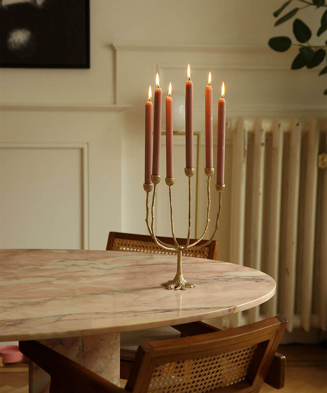 Misty 6 Arms Multi Candle Holder