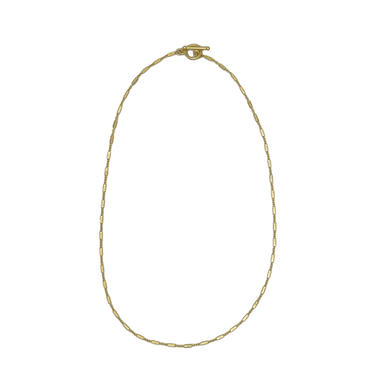 Bar Chain 14k Necklace