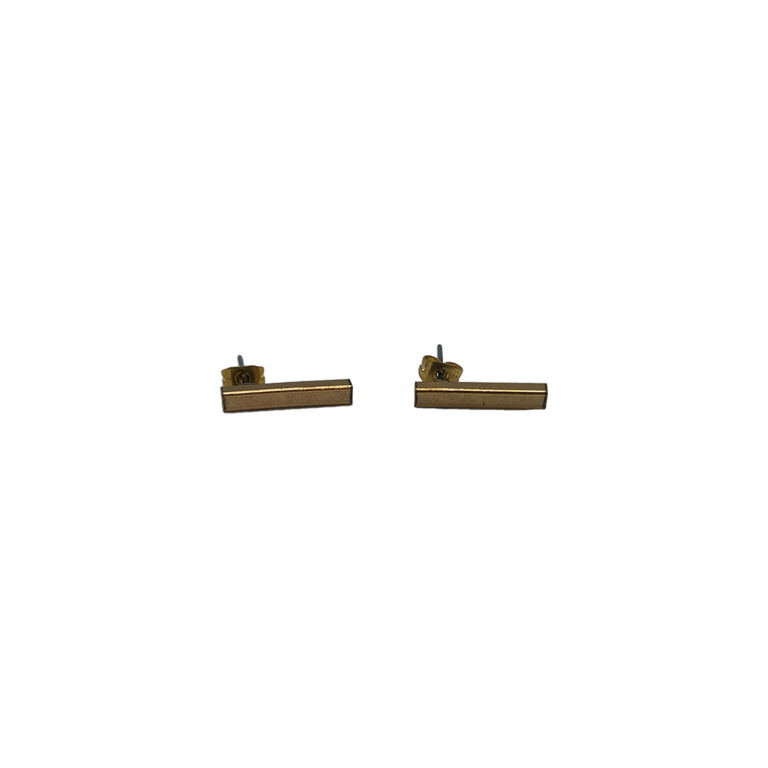 Fallen Aristocrat Bar 24K AG Earring