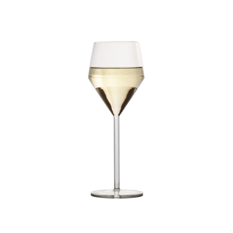 Juniper White Stem Wine Glass