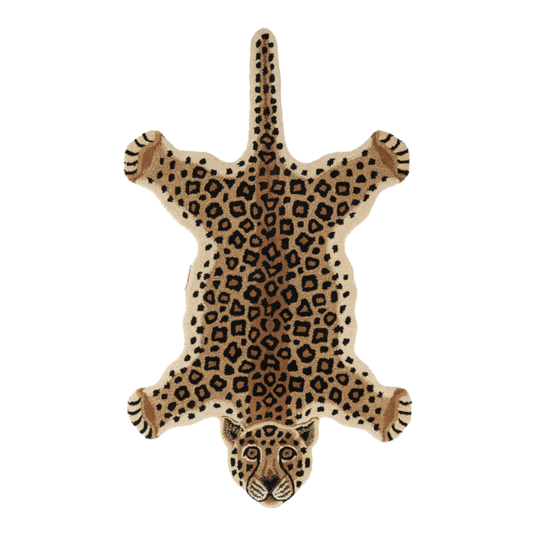 Loony Leopard Large Rug