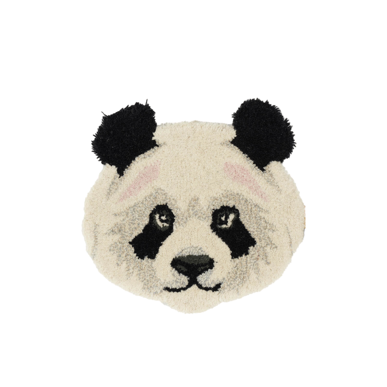 Plumpy Panda Head Rug
