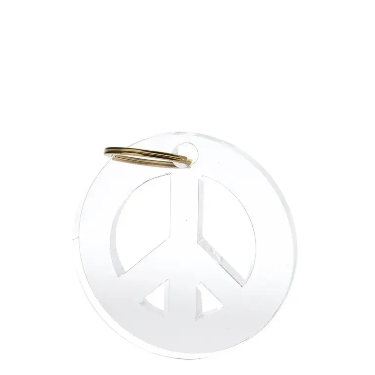 Peace Keychain