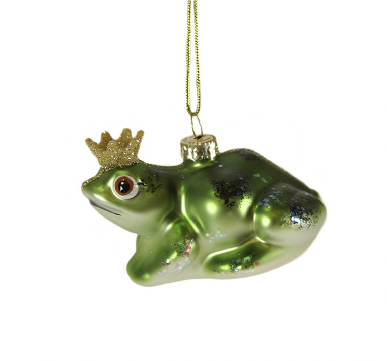 Heraldly Frog Ornament