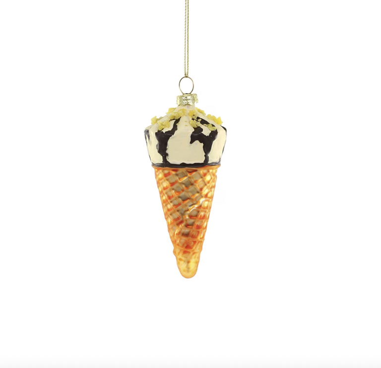 Drumstick Ice Cream Ornament