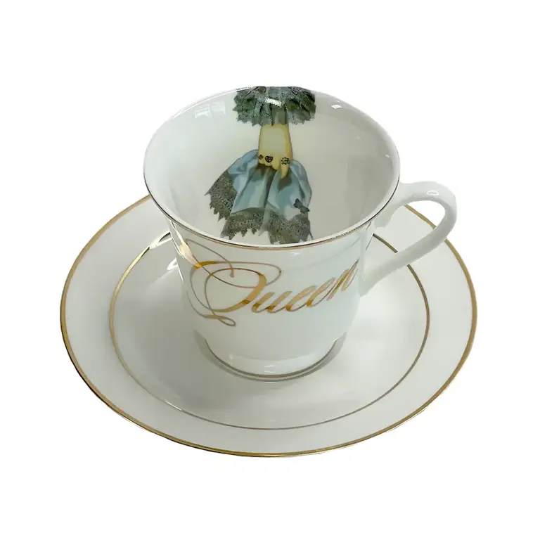 The Queens Tea Cup & Saucer