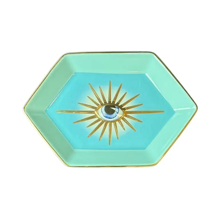 Evil Eye Blue Trinket Dish