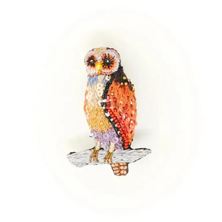 Bay Owl Brooch