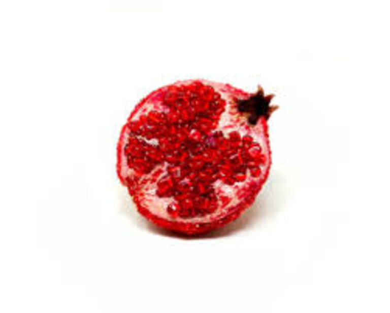 Pomegranates Beaded Art