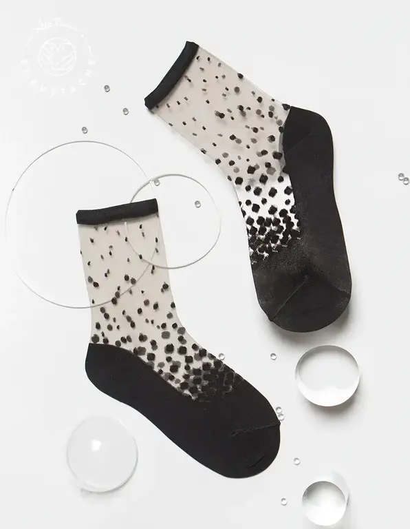 Atelier St Eusache Socks- Nakameguro Black 39-41