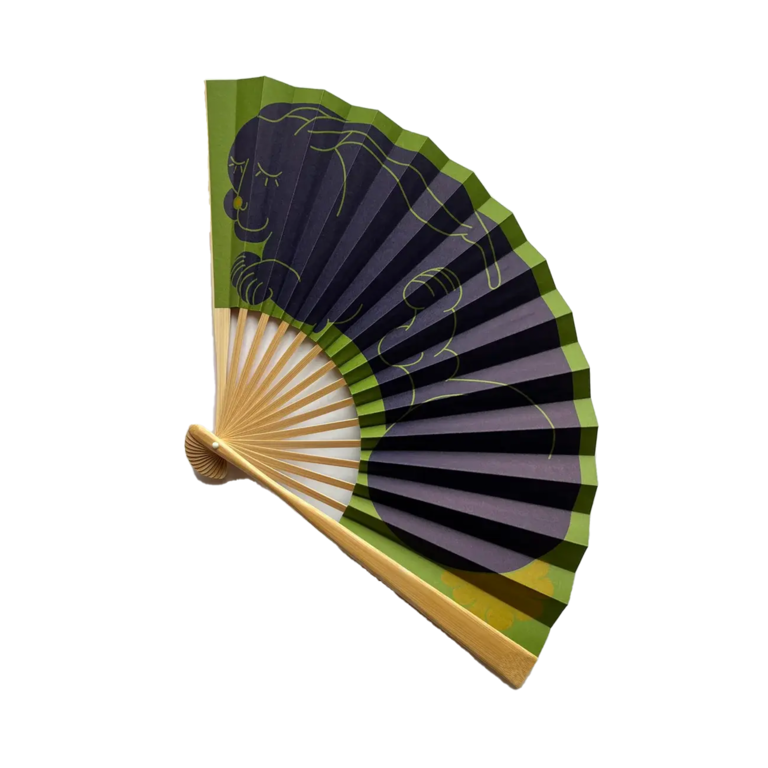 Japanese Zodiac Rabbit Fan